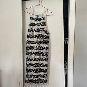 Halter stripe dress